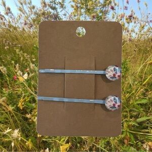 NEW Floral Design Bobby-pin Set